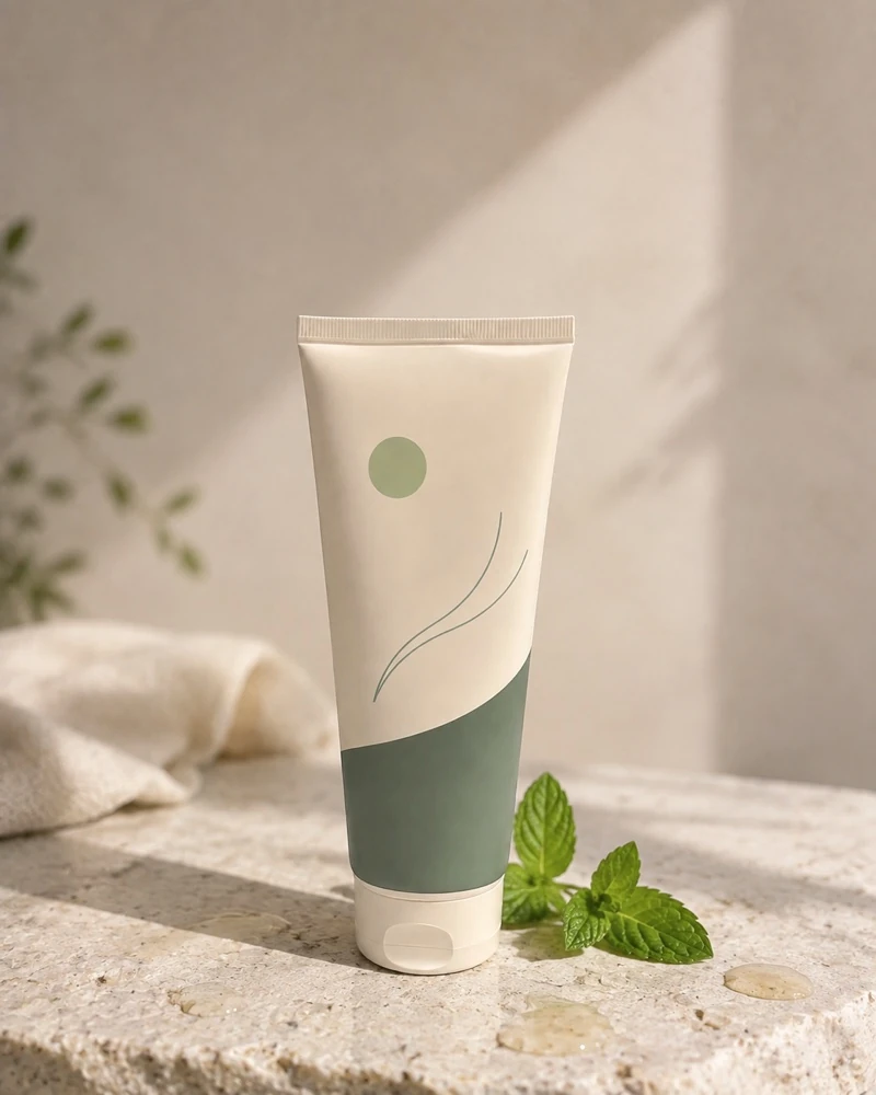 Same product in an advertising composition