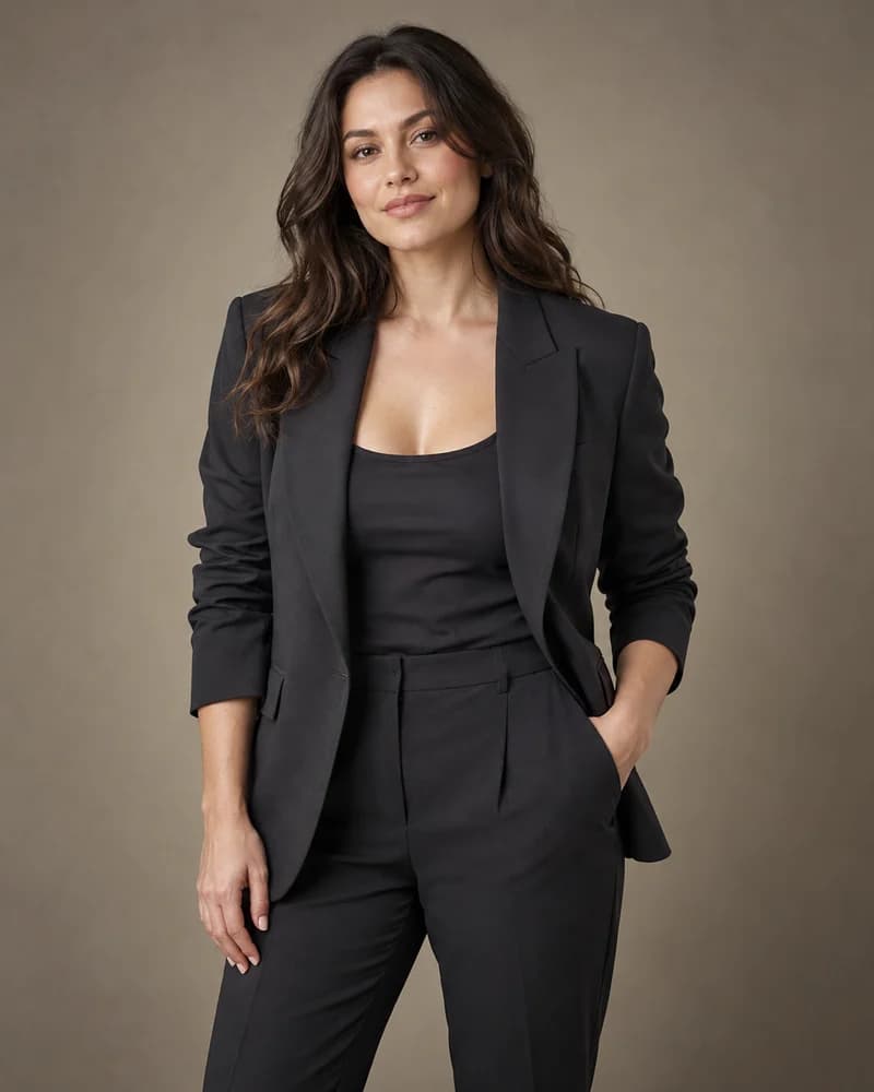 Blazer / Editorial inspiration, studio style example