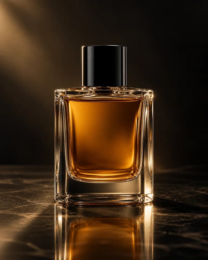 Perfume / Dark studio, studio style example